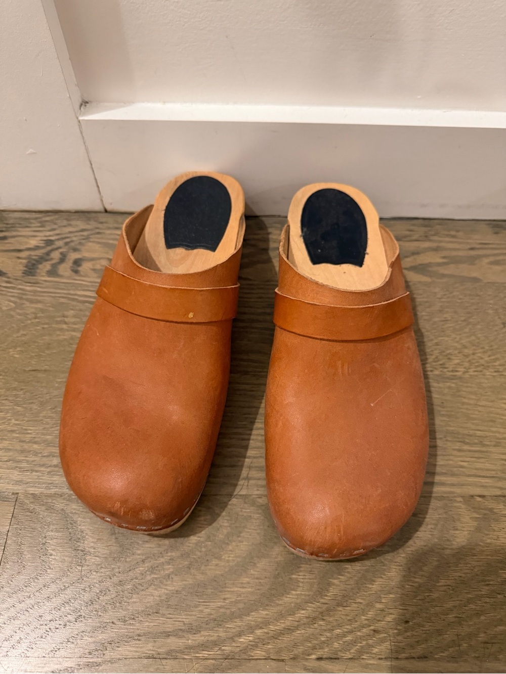 Swedish Hasbeens - Swedish Husband Clogs (40) color: Nature